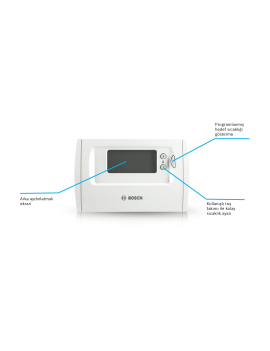Bosch TR36RF Kablosuz Programlanabilir Oda Termostatı
