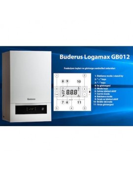 Buderus GB 012-25 kw ERP Basic Plus Yogusmali Kombi